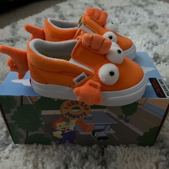 vans simpsons fish shoes